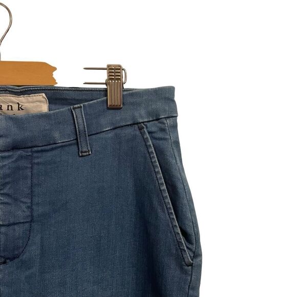 Frank & Eileen Blue Denim Wicklow Italian Chino Raw Hem Jeans Size 8 - Picture 3 of 8